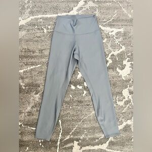 NWOT Alo Yoga Light Grey High Waisted Leggings Size S